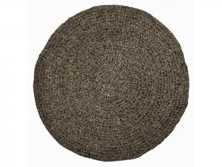 BAZAR BIZAR The Seagrass Carpet - Natural Black - 200 koberec