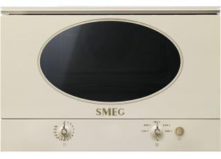 SMEG Coloniale vstavaná mikrovlnná rúra MP822NPO krémová/mosadz + 5 ročná záruka zdarma