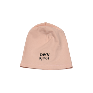 Detská čiapka OwnRules soft pink