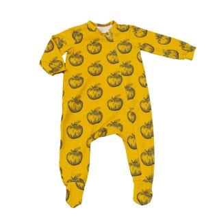 Detské pyžamko apples mustard
