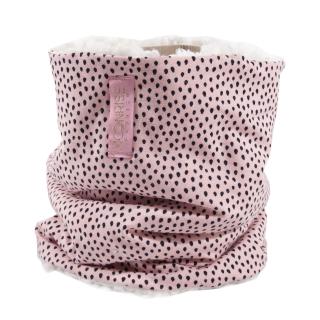 Zimný detský tunel-irregular dots pink