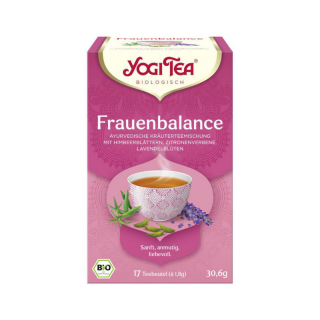 BIO Ajurvédsky čaj "Ženská rovnováha" Yogi Tea - sáčkový (Ajurvédske korenie a bylinky pre rovnováhu počas celého cyklu)