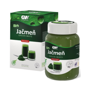 BIO Jačmeň Green Ways v prášku - 300g (100% zelený prášok z mladých lístkov jačmeňa)