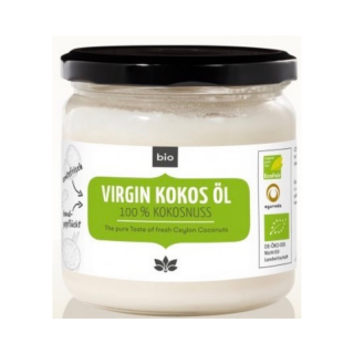 BIO Kokosový olej Cosmoveda - 350mL (Vynikajúci na pečenie, praženie, smaženie, na chlieb, na nátierky a do omáčok.)