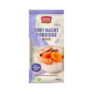 BIO Raňajková kaša "1001 nocí" nesladená Rosen Garten 500g (Zdravá a lahodná ovocno-korenistá kaša )