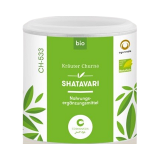 BIO Shatavari prášok Cosmoveda - 100 g (Ajurvédsky doplnok výživy pre ženské reprodukčné orgány)