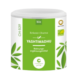 BIO Yashtimadhu (sladké drievko) prášok Cosmoveda - 100 g (Ajurvédsky doplnok výžive pre dýchací systém a obličky)