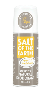 Deo roll-ont Salt of the Earth ambra a santalové drevo - 75ml (Kombinuje účinky minerálnej soli s éterickými olejmi a bylinnými extraktmi)
