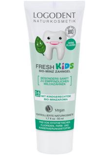 Detský zubný gél FRESH KIDS mäta 50ml (Napomáha predísť in­fekciám)