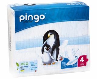 PINGO Ekoplienky MAXI 7-18kg 40ks (Vysoko kvalitné ekologické jednorazové plienky )