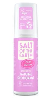 Sprejový dezodorant Salt of the Earth Peony Bloosom 100ml (Obsahuje éterické oleje z omamne voňajúcej pivonky a šťavnatých sicílskych pomarančov)