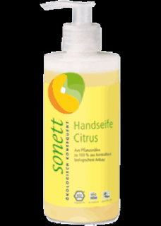 Tekuté mydlo Citrus 300ml (Jemné mydlo s príjemnou citrusovou vôňou)