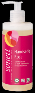 Tekuté mydlo Ruža 300ml (Jemné mydlo s príjemnou vôňou ruže)