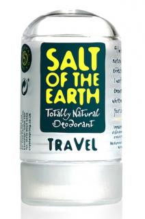 Tuhý kryštalický dezodorant Salt of the Earth bez vône 50g (Pôsobí antibakteriálne a bráni tak vzniku zápachu)