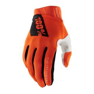 100% rukavice, model Ridefit, oranžové