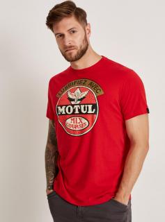 DIVERSE tričko, model Motul, červené