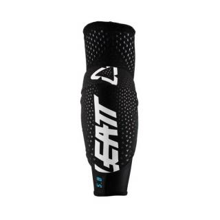 LEATT chránič lakťov, model elbow guard 3DF 5.0, čierno-biely