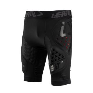 LEATT cross nohavice s chráničmi, model impact shorts 3DF 3.0, čierne