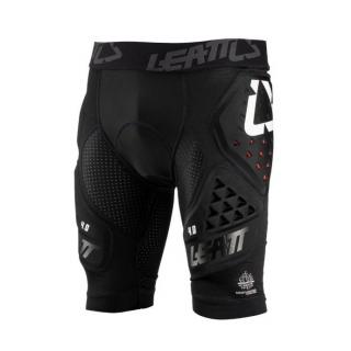 LEATT cross nohavice s chráničmi, model impact shorts 3DF 4.0, čierne