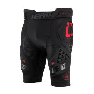 LEATT cross nohavice s chráničmi, model impact shorts 3DF 5.0, čierne