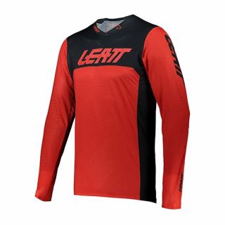 LEATT mx dress, model JERSEY moto 5.5 ULTRAWELD, červeno-čierne