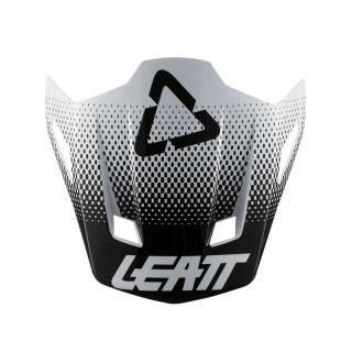 LEATT ochranný štít na prilbu, model 7.5 V21.1, bielo-čierny