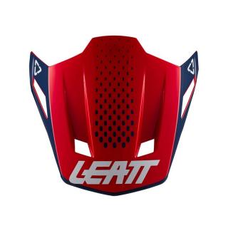 LEATT ochranný štít na prilbu, model 8.5 V21.1, červeno-modro-biely
