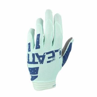 LEATT rukavice, model 1.5 Gripr, tyrkysovo-modré