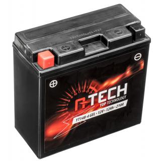 batéria 12V, YT14B-4 GEL, 12,6 Ah, 210A, bezúdržbová GEL 150x69x145, A-TECH (aktivovaná vo výrobe)