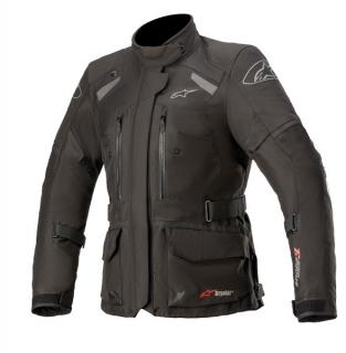 Dámska bunda na motorku Alpinestars Stella Andes Drystar čierno-sivá Veľkosť: M