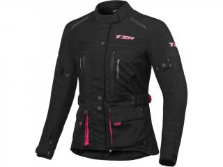 Dámska bunda na motorku TXR Visper čierno-ružova Veľkosť: L