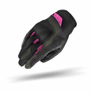 Dámske rukavice na motorku Shima One ružové Veľkosť: L