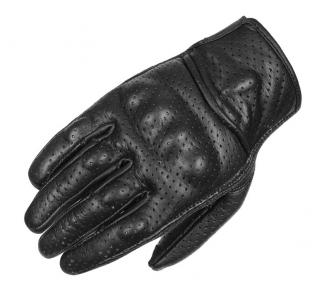 Dámske rukavice na motorku TXR Torino čierné perforované Veľkosť: XS