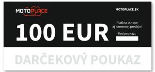 Darčekový poukaz 100 EUR Typ poukazu: Elektronický (pošleme na e-mail)