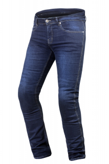 Moto jeansy Sonic modré Obvod pása: W30, Dĺžka nohavíc: L32
