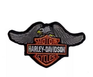 Moto nášivka orel Harley Davidson
