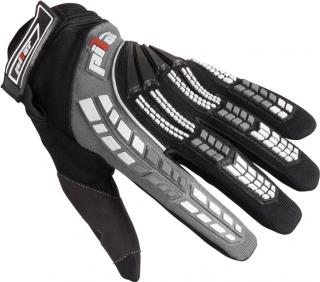 MX rukavice na motorku Pilot černo/šedivé Veľkosť: 3XL