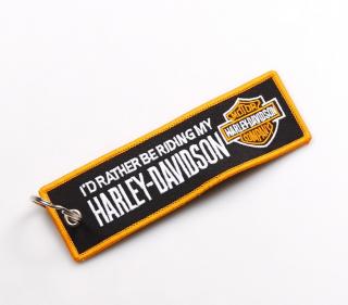Textilná kľúčenka Harley-Davidson