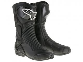 Topánky na motorku Alpinestars S-MX 6 čierne Veľkosť: 36