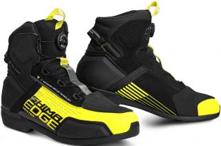 Topánky na motorku Shima Edge Vent čierno-fluo žlté Veľkosť: 41