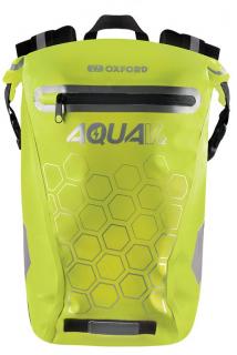 Vodotěsný batoh Oxford AQUA V12 fluo žlutý 12 l