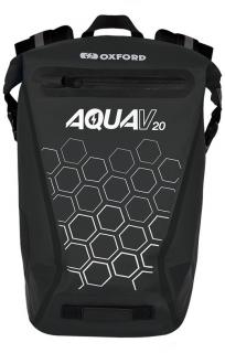Vodotěsný batoh Oxford AQUA V20 černý 20 l