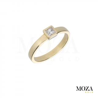 Diamantový prsteň MG1378 Farba Zlata: žlté Au, Veľkosť: 53