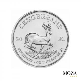 KRUGERRAND Ag - minca 1 Oz - Investičné striebro