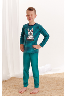Chlapčenské pyžamo Taro Max 280 s dlhým rukávom