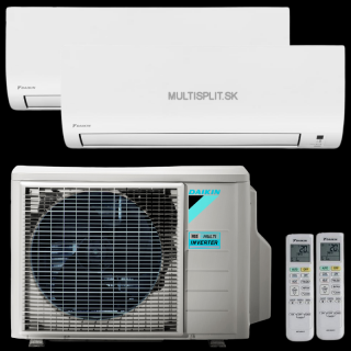 Klimatizácia Daikin Comfora multisplit 2x 2,5kW + vonkajšia 4kW