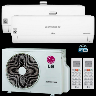 Klimatizácia LG Air Purification multisplit 2x 2,5 kW + vonk.j. 4,1kW