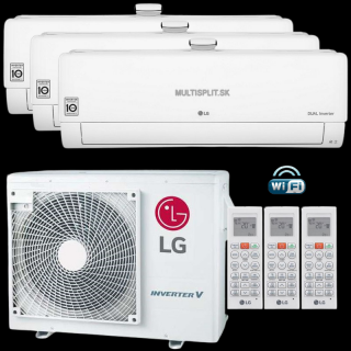 Klimatizácia LG Air Purification multisplit 3x 2,6 kW + vonk.j. 5,3kW