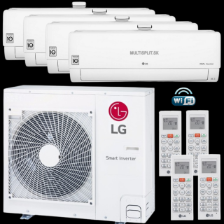 Klimatizácia LG Air Purification multisplit 4x 2,6 kW + vonk.j. 7kW