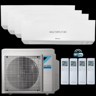 Klimatizácia multisplit Daikin Perfera 4x 2,5kW + vonkajšia 8kW